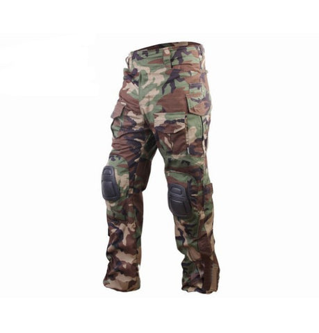 Combat Pants With Knee Pads